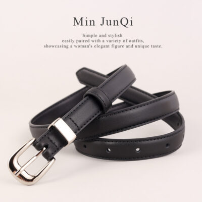 Leather Women’s Pin Buckle Belt