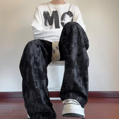 Men’s Comfortable Plush Straight Pants