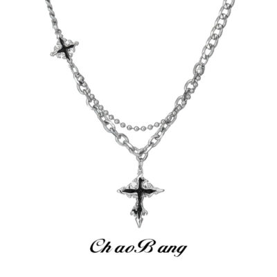 men’s titanium light luxury jewelry