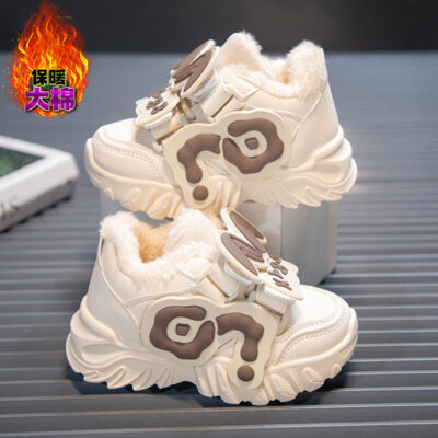 Children’s sneakers thickened cotton shoes