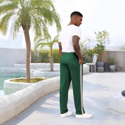 men’s straight-leg sports trousers