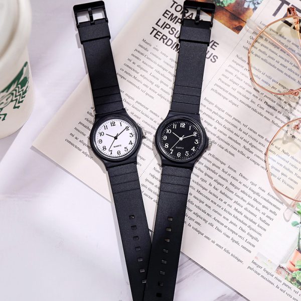 Second image of Analog type children's anti-drop silicone quartz watch
