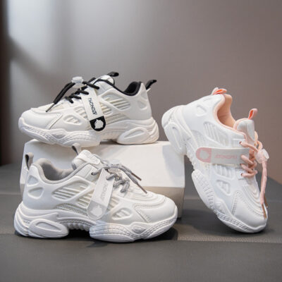 Children’s Sneakers Breathable Mesh Girls’ Shoes