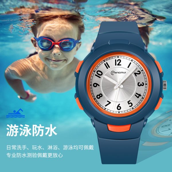 Second image of Mingrui students fashion waterproof boys quartz watch