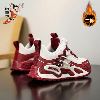 Girls’ Warm and Non-Slip Sneakers