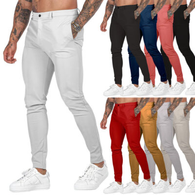 men casual work pants