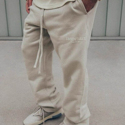 fashion brand straight-leg casual men’s sweatpants