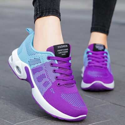 plus size soft-soled running shoes