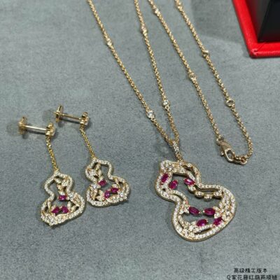 women’s plated 18K rose gold necklace