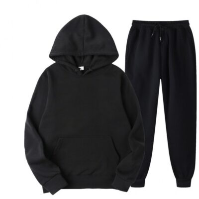 Men’s Hooded Casual Sports Two-Piece Set