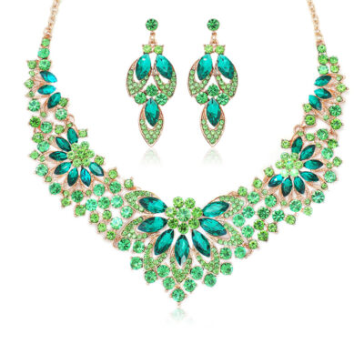 women’s vintage necklace 2-piece set