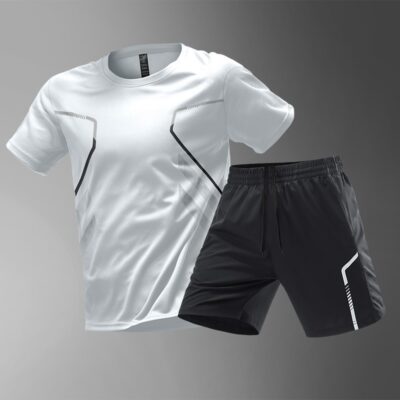 Sportswear Set: Men’s Morning Run Fitness Shorts