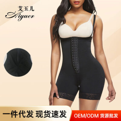 zipper breast buttons body corsets tights