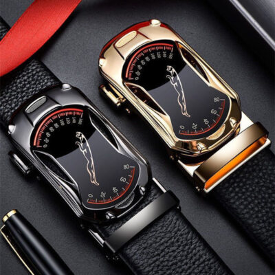 men’s automatic buckle fashion business belt