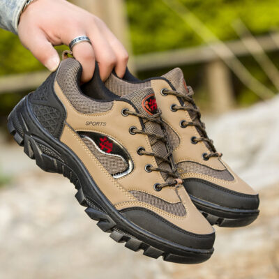 Four seasons outdoor hiking boots for men