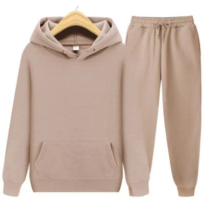 men’s hoodie two-piece set