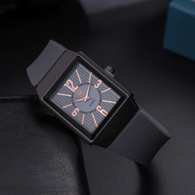 rectangular dial  men’s watch