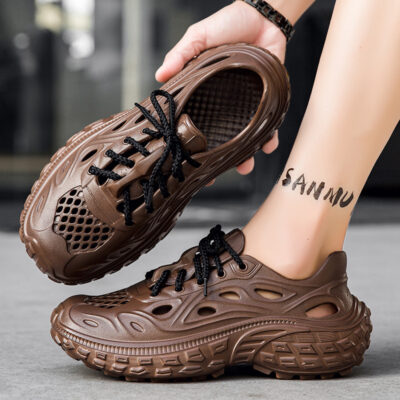 AIZMOR EVA men’s thick soft sole hole sneakers