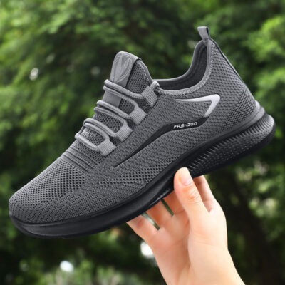 knitted soft sole shoes for men