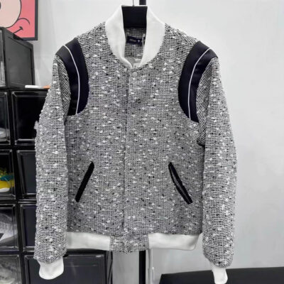 fashion baseball long-sleeved jacket for men