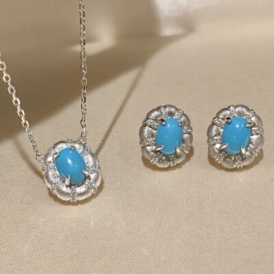 women’s vintage luxury stud earrings jewelry set