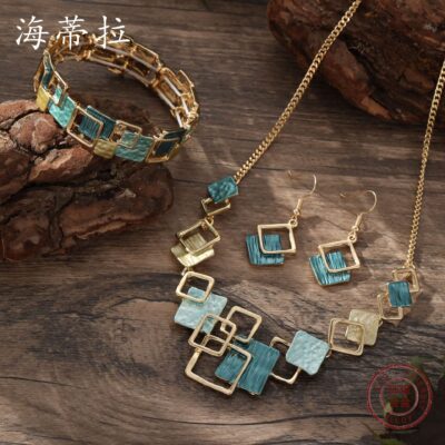 set high-end women’s jewelry set