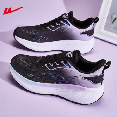 Pullback genuine running shoes for women