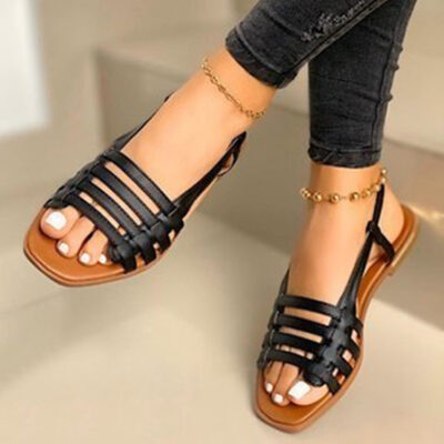 women’s knitted sandals