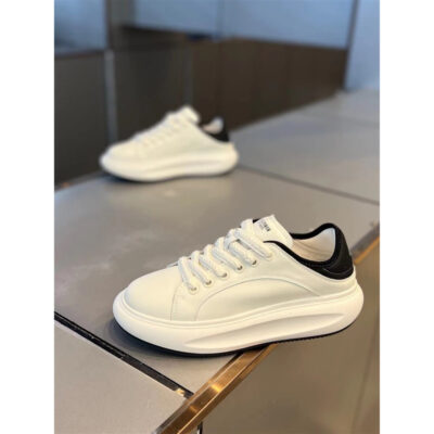 Men’s Round Toe Tie-up Shoes