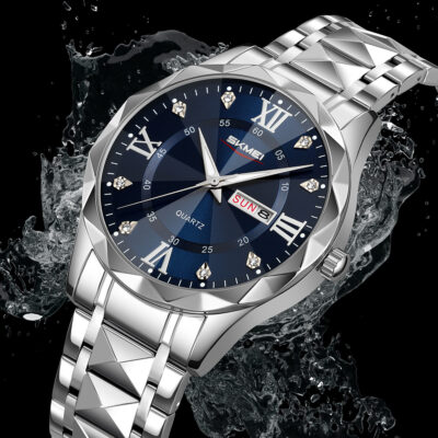 luminous waterproof mens watch