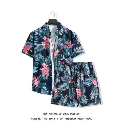 Floral Shirt Short Sleeve for Men