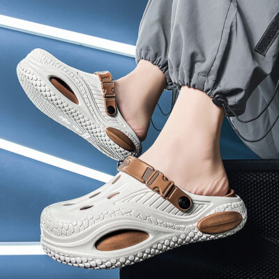 men’s beach hole shoes