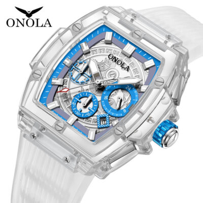 ONOLA transparent men’s watch