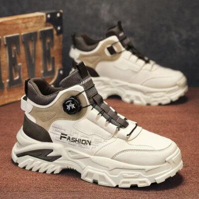 high-top casual men’s sneakers