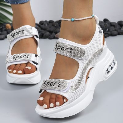 women’s plus size fish mouth soles sandals